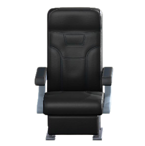 The Black version of Vehicle Cabin Seat