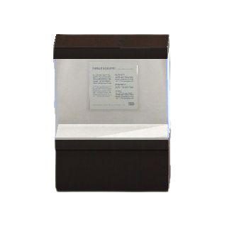 The Black version of Wide Display Stand