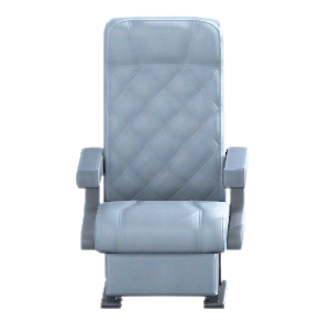 The Gray version of Vehicle Cabin Seat