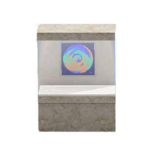 The Abstract Painting version of Wide Display Stand