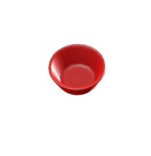 The Red version of Bath Bucket