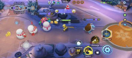 Pokemon UNITE - Snoball Event Turn Opponents into Snowman