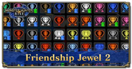 Monster Hunter Rise (MH Rise) - Friendship Jewel 2 Banner