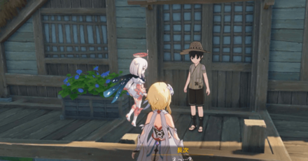 Genshin - Gazing Three Thousand Miles Away 8 - Talk to Chouji