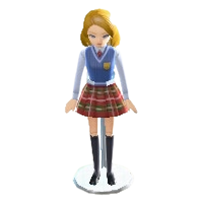 The School Uniform version of Dress-Up Doll