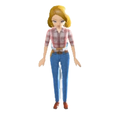 The Casual version of Dress-Up Doll