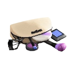 The Purple version of Makeup Pouch