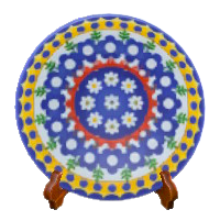 The Colorful Floral Design version of Decorative Plate