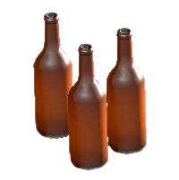 The Brown version of Decorative Bottles