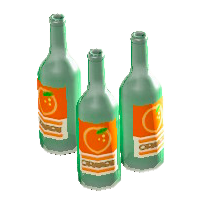 The Orange Labels version of Decorative Bottles