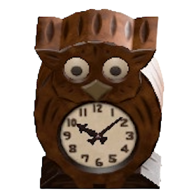 The Dark Wood version of Owl Clock