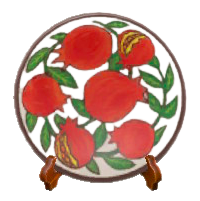 The Pomegranates version of Decorative Plate