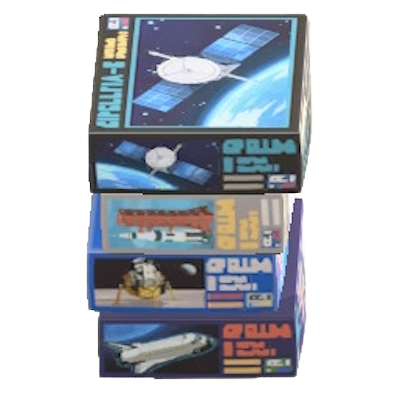 The Space version of Model Kits
