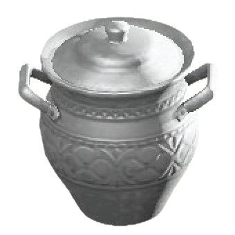The Silver version of Metal Pot