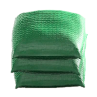 The Plain Green version of Stacked Bags