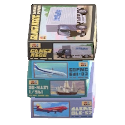 The Transportation version of Model Kits