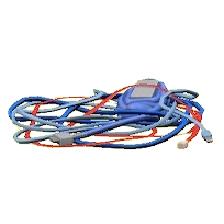 The Blue & Red version of Tangled Cords