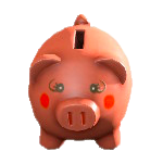 The Brown version of Piggy Bank