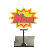 The Starburst version of Tabletop POP Display