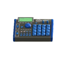 The Blue & Black version of Sampler