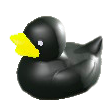 The Black version of Toy Duck