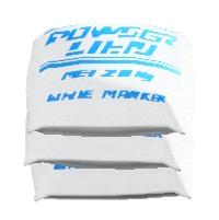 The Lime version of Stacked Bags