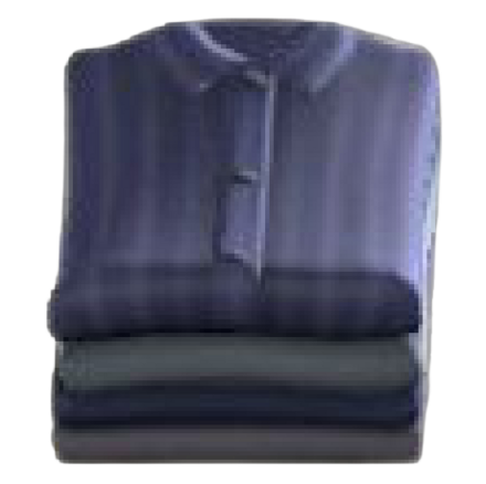 The Striped Shirts version of Stack of Clothes