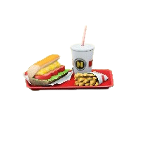 Diced-Salad Sandwich Set Image