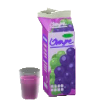 The Grape Juice version of Carton Beverage