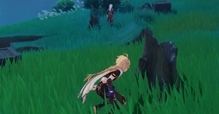 Genshin - Arataki Itto Story Quest - Approach Itto from Behind