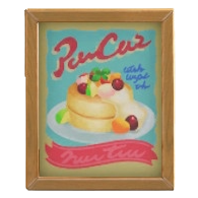 The Pancakes version of Framed Poster