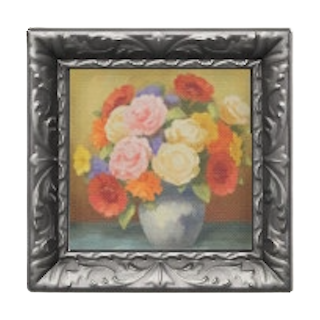 The Silver version of Fancy Frame