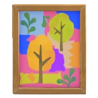 The Trees version of Framed Poster