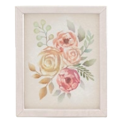 The White version of Framed Poster