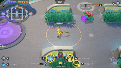 Pokemon UNITE - Venusaur Sludge Bomb Slow Effect