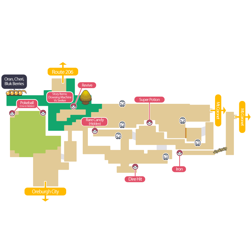 Solaceon Ruins Map and Pokemon List  Pokemon Brilliant Diamond and Shining  Pearl (BDSP)｜Game8