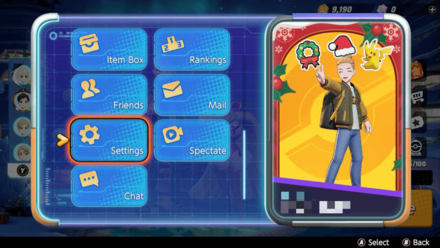 Pokemon UNITE - How to Reduce Lag - Go to Settings