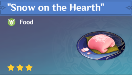 Genshin Impact - How to Get Snow on the Hearth and Effects