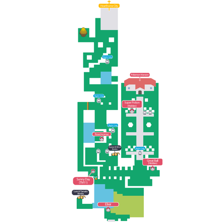 Pokemon BDSP Route 212 (North)