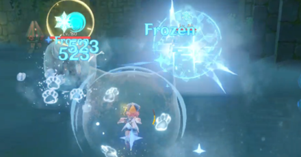 Genshin - Freezing Trial - Freeze Cryo Shields