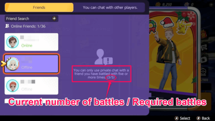 Pokemon UNITE - Requirements for Unlocking Private Chat