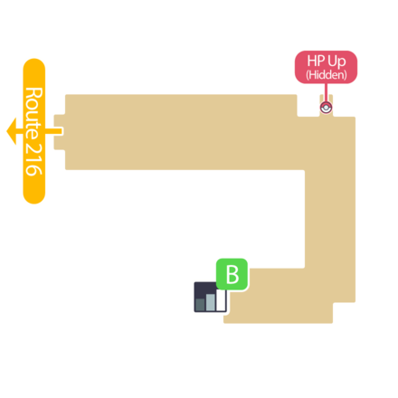 Mt Coronet North Route 216 Entrance Pokemon BDSP