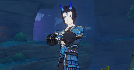 Genshin - Takuya - Takuya the Blue Oni