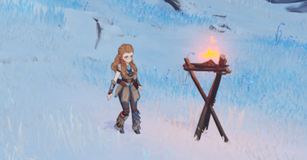 Genshin - Dragonspine - Torch