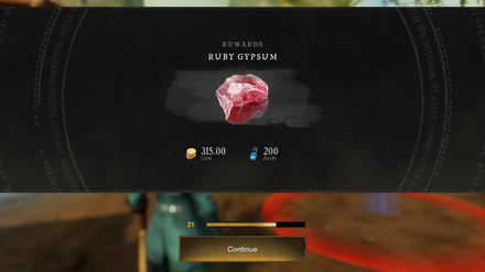 New World - Ruby Gypsum Reward