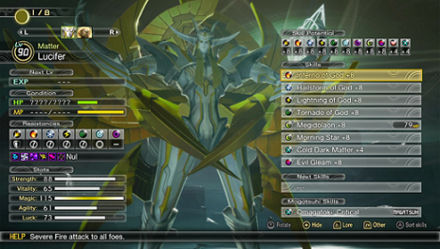 SMT V Lucifer affinity change