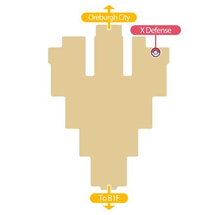 Oreburgh Mine 1F Pokemon BDSP