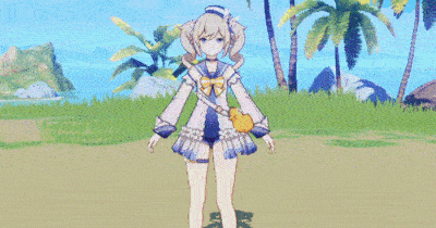 Genshin Impact - Summertime Sparkle Outfit Idle Animation