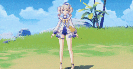 Genshin Impact - Summertime Sparkle Outfit Elemental Skill