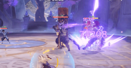 Genshin - Violet Court - Defeat the Kairagi at the same time